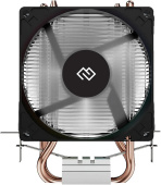 Кулер для процессора Digma D-CPC110-1 90x90x25mm Soc-AM4/1151/1200 черный 3-pin 23dB Al+Cu 110W 245gr Ret