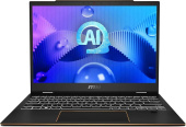 Ноутбук 13.3" MSI Summit E13 AI Evo A1MTG-001US черный Touch Ultra 7 155H 16Gb/1Tb IrisXeGr W11H (9S7-13P411-001)
