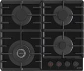Газовая варочная поверхность Gorenje Simplicity GKTW642SYB черный