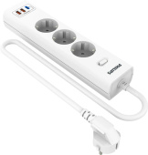 Сетевой фильтр Philips CHP4336WA/51 3роз. 2м белый