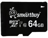 SMARTBUY MicroSDXC 64GB Class10 UHS-I U1