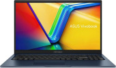 Ноутбук 15.6" Asus VivoBook X1504VA-BQ4163 синий Core 7 150U 16GB/512GB Intel Graphics NoOS (90NB13Y1-M02H00)