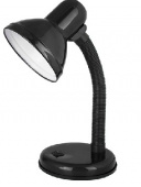 ULTRAFLASH UF-301 С02 черный (Светильник настольный,230V 60W)