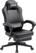 Кресло игровое Defender CRUISER экокожа черный (64554)
