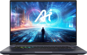 Ноутбук Gigabyte Aorus 16X Core i7 14650HX 16Gb SSD1Tb NVIDIA GeForce RTX4070 8Gb 16" IPS QHD+ (2560x1600) Free DOS grey WiFi BT Cam (ASG-53KZC54SD)