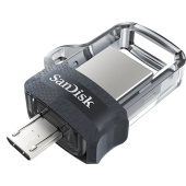 Флеш диск 32Gb SanDisk Ultra Dual SDDD3-032G-G46 USB3.0 черный