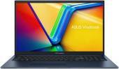 Ноутбук 17.3" Asus VivoBook 17 X1704ZA-AU343 синий i5-1235U 16Gb/512Gb IrisXeGr noOS (90NB10F2-M00DF0)