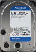 Жесткий диск 6Tb WD SATA-III WD60EZAX Desktop Blue (5400rpm) 256Mb 3.5"