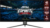 Монитор MSI 40" MAG401QR черный IPS LED 1ms 21:9 HDMI M/M матовая 400cd 178гр/178гр 3440x1440 155Hz DP UW USB 8.4кг