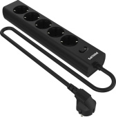 Сетевой фильтр Philips CHP2155BA/51 5роз. 2м черный