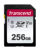 Карта памяти SDXC 256Gb Class10 Transcend TS256GSDC300S w/o adapter