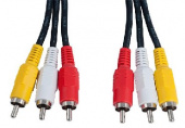 PERFEO R3101 3XRCA вилка - 3XRCA вилка 2 м
