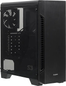 Корпус Zalman S3 черный без БП ATX  2xUSB2.0 1xUSB3.0 audio bott PSU