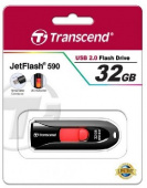 TRANSCEND 32GB JF590 черный