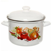 ЛЫСЬВА 16124АП2 Итал.кухня эмал 3,0л