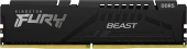 Память DDR5 16Gb 5600MHz Kingston KF556C36BBE-16 Fury Beast Black Expo RTL Gaming PC5-44800 CL36 DIMM 288-pin 1.25В kit single rank с радиатором Ret