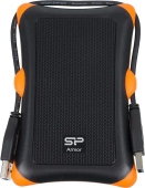 Внешний HDD 2Tb Silicon Power USB 3.0 SP020TBPHDA30S3K A30 SP020TBPHDA30S3K Armor 2.5" черный