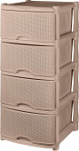 KEEPLEX KL377312015 Rattan четырехсекционный морской песок (480х410х945 мм)