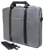 Сумка PC Pet PCP-1003GR HQ Classic серый/черный, нейлон д/15.6