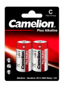 Батарея Camelion Plus Alkaline LR14-BP2 C 8000mAh (2шт) блистер