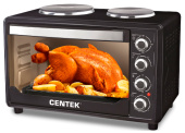 Мини-печь Centek CT-1530-36 PLATE (черный)