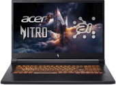 Ноутбук 17.3" Acer Nitro V 17 AI ANV17-41-R9Q9 Black Ryzen 7 260 16GB/1TB RTX 5060 8GB NoOS (NH.QYVCD.007)