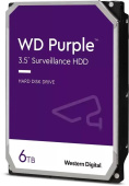 Жесткий диск 6Tb WD SATA-III WD63PURU Purple(5400rpm) 256Mb 3.5"
