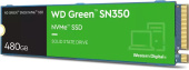 Накопитель SSD WD Original PCI-E x4 480Gb WDS480G2G0C Green SN350 M.2 2280