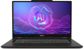 Ноутбук 17.3" MSI Venture A17 AI A2HMG-002XRU серый Ryzen7-260 16Gb/512Gb AMD Radeon 780M noOS (9S7-17UK11-002)