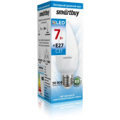 Светодиодная лампа Smartbuy C37-07W/6000/Е27