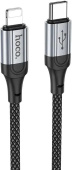 Кабель Hoco X102 Fresh iP USB Type-C (m)-Lightning (m) 1м черный