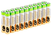 GP LR03 (24A-B20 ) SUPER ALKALINE 24А ААA - 20 шт.