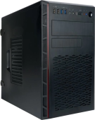 Корпус Inwin EMR065BL черный без БП mATX 1x120mm 2xUSB2.0 2xUSB3.0 audio