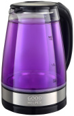 Чайник электрический Goodhelper KPG-1810 purple 1,8л 1800Вт прозрачный/стальной