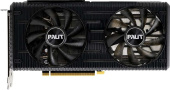 Видеокарта Palit PCI-E 4.0 PA-RTX3060 DUAL 12G NVIDIA GeForce RTX 3060 12288Mb 192 GDDR6 1320/15000 HDMIx1 DPx3 HDCP Bulk