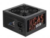 AEROCOOL KCAS PLUS 800, 800Вт, 120мм, черный, retail kcas-800w plus