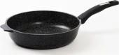 МЕЧТА 22802И Гранит black Induction Pro 22см несъемная ручка