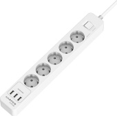 HARPER UCH-530 5 розеток 1.5 метра 4кВт крепление к стене