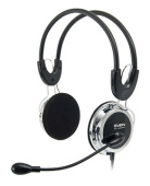 Наушники с микрофоном Sven AP-525MV черный 2.2м накладные оголовье