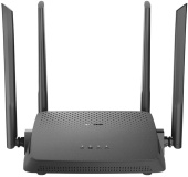 Wi-Fi роутер D-Link DIR-X1510/RU/R1A AX1500 10/100/1000BASE-TX черный