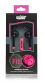 SMARTBUY SBH-410 FIT черн/розов