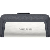 Флеш Диск Sandisk 64Gb Ultra Dual SDDDC2-064G-G46 USB3.0 серый/узор