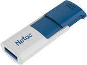 Флеш Диск Netac 256Gb U182 NT03U182N-256G-30BL USB3.0 синий/белый