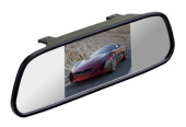 Зеркало заднего вида с монитором Silverstone F1 Interpower IP Mirror 5" 5" 16:9 480x272 4Вт