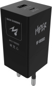Сетевое зар./устр. Hiper HP-WC003 3A+2.22A PD+QC универсальное черный