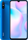 Смартфон Xiaomi Redmi 9A 32Gb 2Gb синий моноблок 3G 4G 2Sim 6.53" 720x1600 Android 10 13Mpix 802.11 b/g/n GPS GSM900/1800 GSM1900 FM A-GPS microSD max512Gb