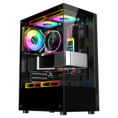 Корпус Alseye Spider-B черный без БП MidiTower ATX