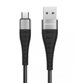 BOROFONE BX32 "Munificent" USB-microUSB 2.4A 1M черный