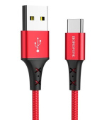 BOROFONE BX20 "Enjoy" USB-Type-C 2A 1M красный