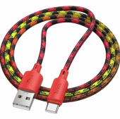 HOCO (6942007650823) X116a ,для Type-C, 1 м, Gradient Red